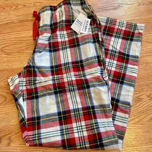 Old Navy Red Plaid Pajama Pants